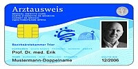 Austausch von elektronischen Heilberufsausweisen (eHBA)